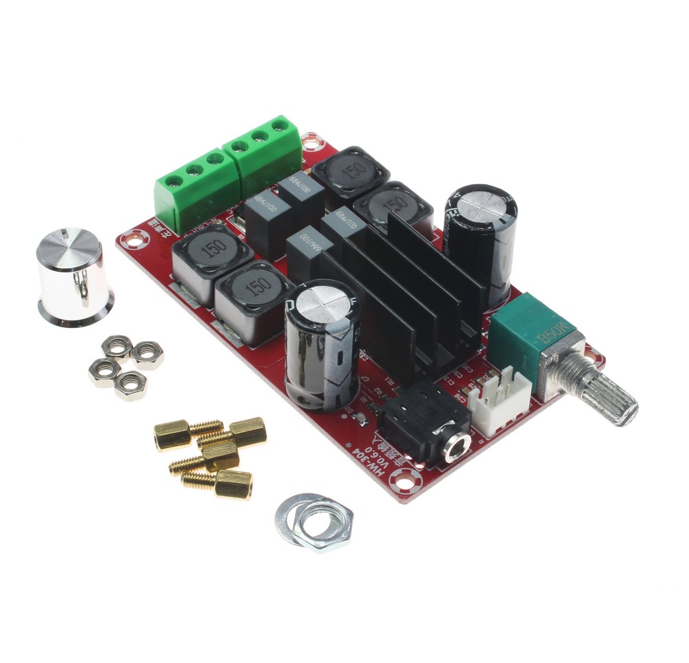 تصویر از ماژول آمپلی فایر 50W استریو 2 کاناله XH-M189
