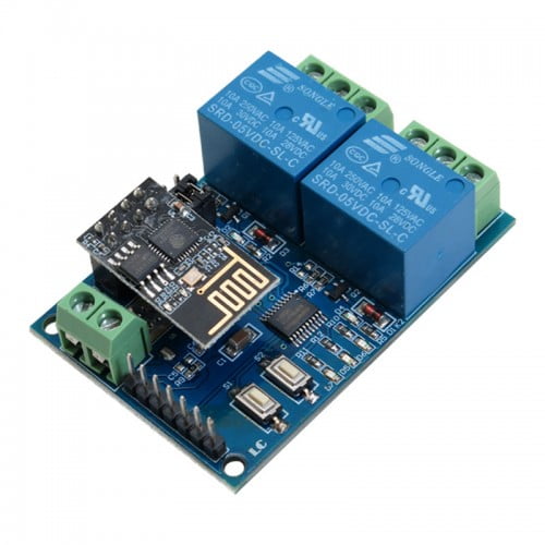 تصویر از  ماژول رله ۲ کاناله WiFi با ESP8266